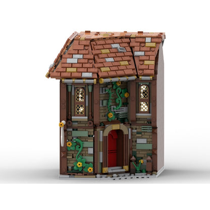 Medieval Wizard's House Fantasy MOC Building Kit - 3