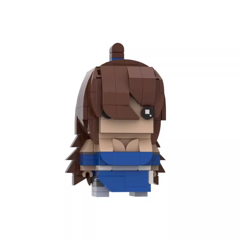 mei terumi brickheadz moc set | naruto water kage | lego compatible - 3