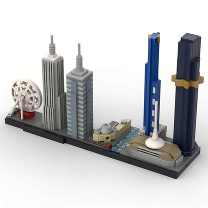 Melbourne Skyline Building Kit | LEGO-Compatible MOC - 2
