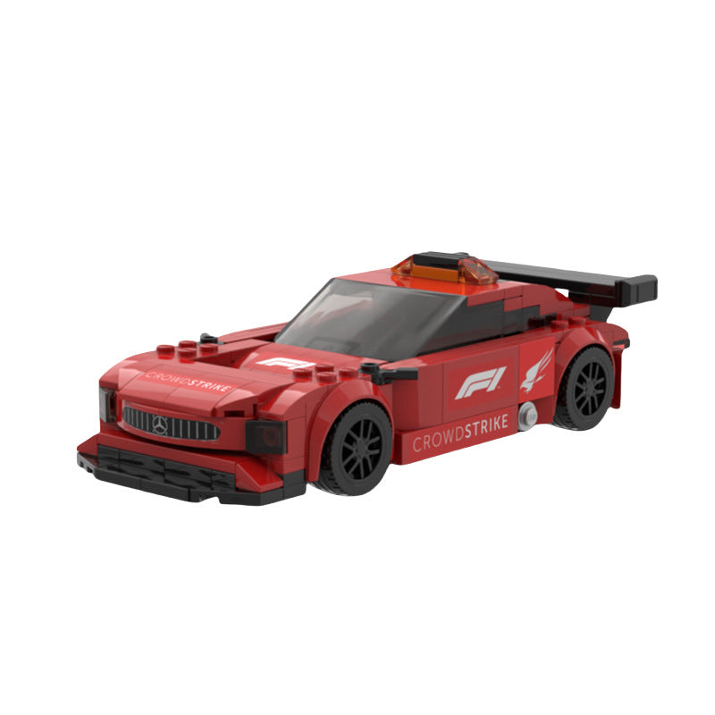 mercedes amg gt-r building set | 2021 f1 safety car | moc-71602 - 5