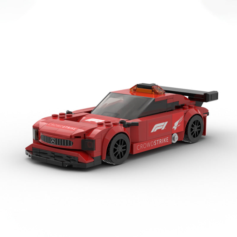 mercedes amg gt-r building set | 2021 f1 safety car | moc-71602 - 6