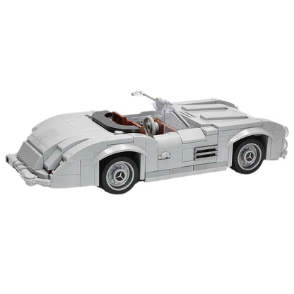 mercedes-benz 300 sl roadster building set | moc-119246 - 5
