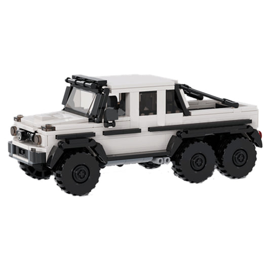 mercedes-benz amg g63 6x6 car building set | moc-85651 - 3