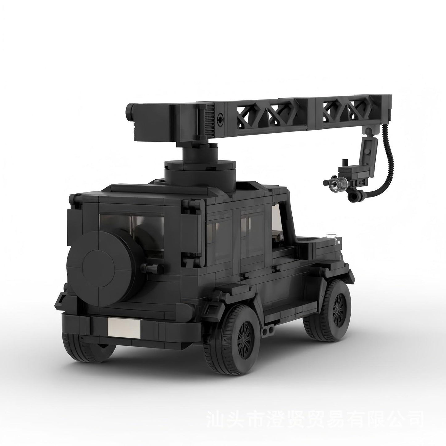 mercedes-benz amg g63 russian arm building set | moc-136955 - 2