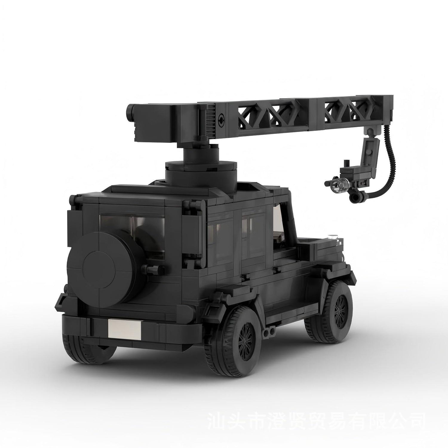 mercedes-benz amg g63 russian arm building set | moc-136955 - 2