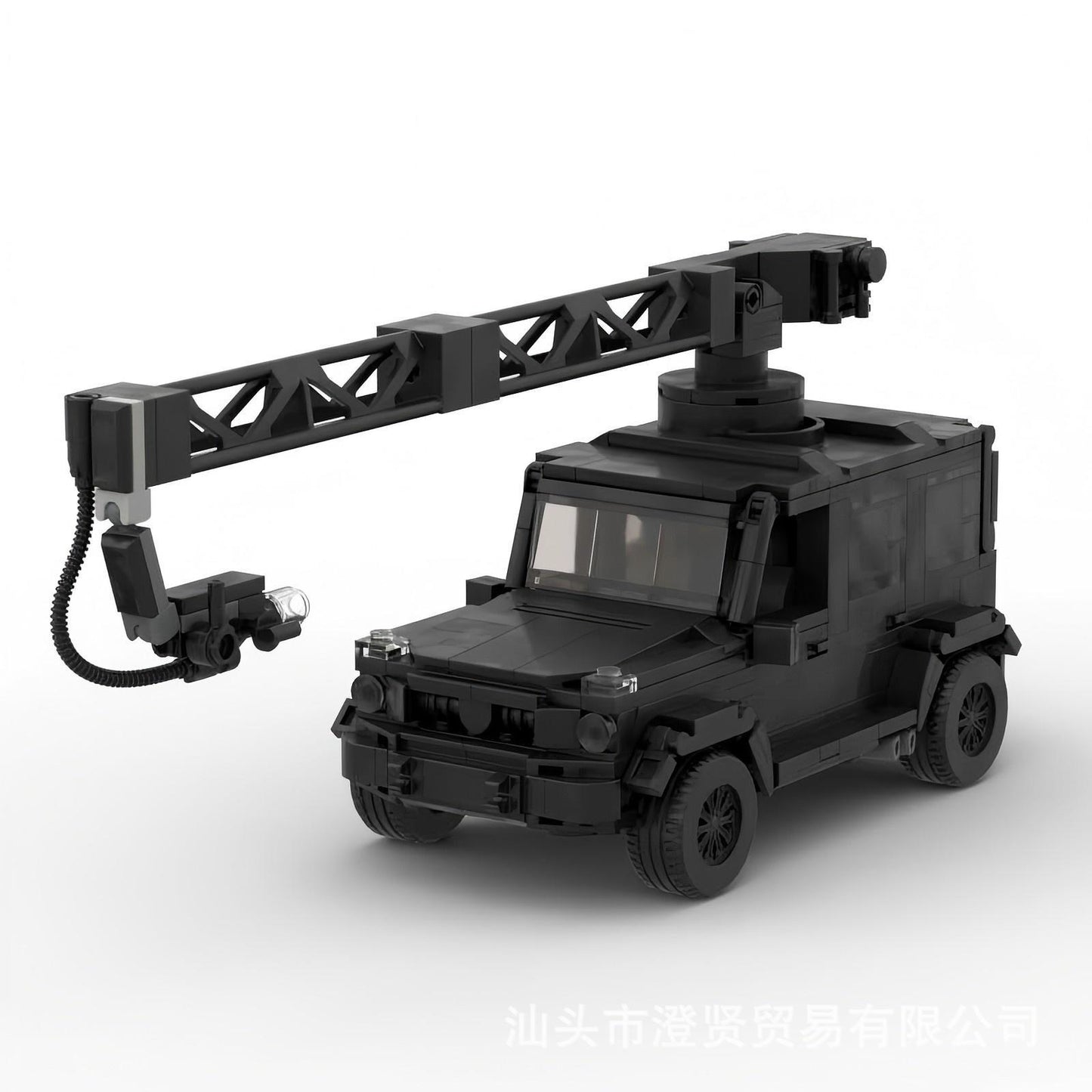 mercedes-benz amg g63 russian arm building set | moc-136955 - 5