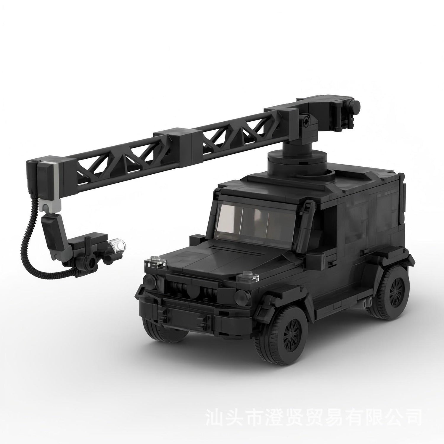 mercedes-benz amg g63 russian arm building set | moc-136955 - 5