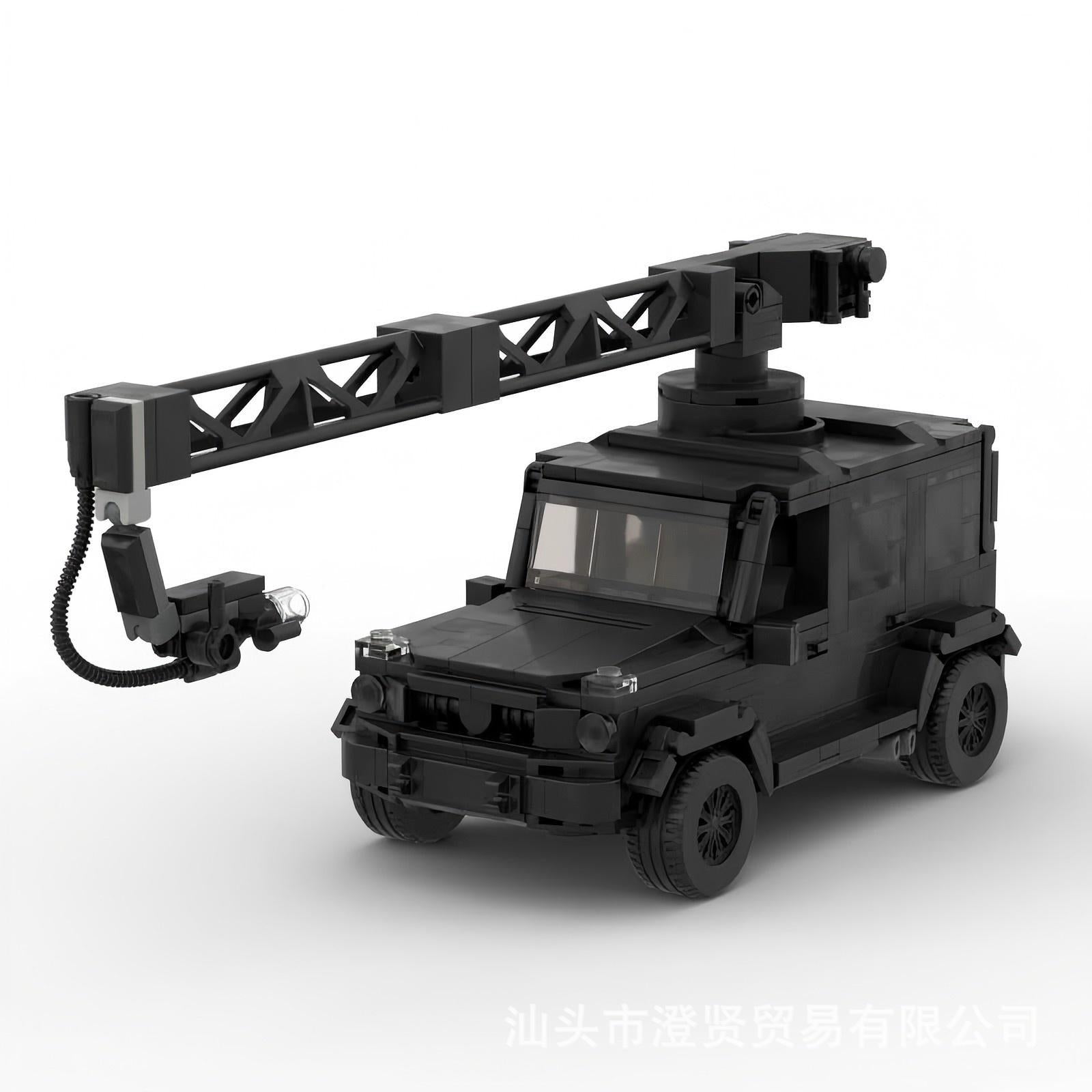 mercedes-benz amg g63 russian arm building set | moc-136955 - 5