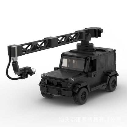 mercedes-benz amg g63 russian arm building set | moc-136955 - 5