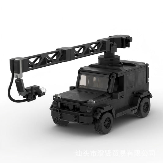 mercedes-benz amg g63 russian arm building set | moc-136955 - 5