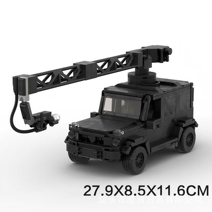 mercedes-benz amg g63 russian arm building set | moc-136955 - 6