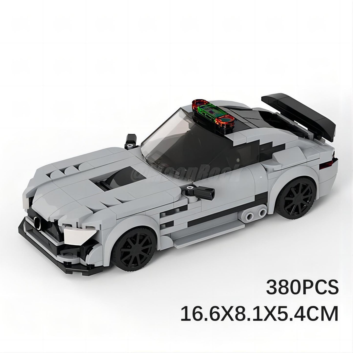 mercedes-benz amg gt-r f1 safety car building set | moc-132292 - 6