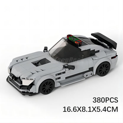 mercedes-benz amg gt-r f1 safety car building set | moc-132292 - 6