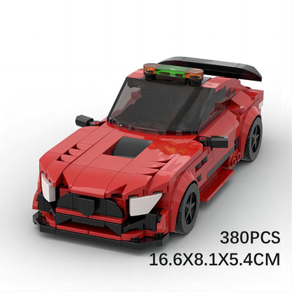 mercedes-benz amg gt-r f1 safety car building set | moc-132292 - 7