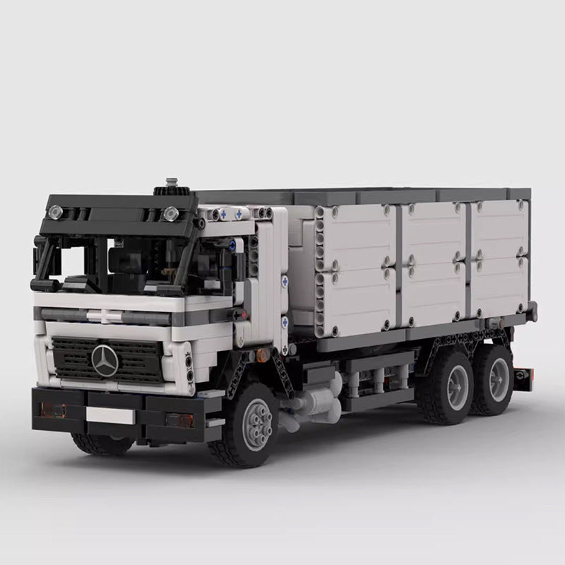mercedes-benz ng 1632 hookloader building set | moc-96056 - 2