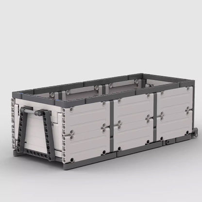 mercedes-benz ng 1632 hookloader building set | moc-96056 - 4