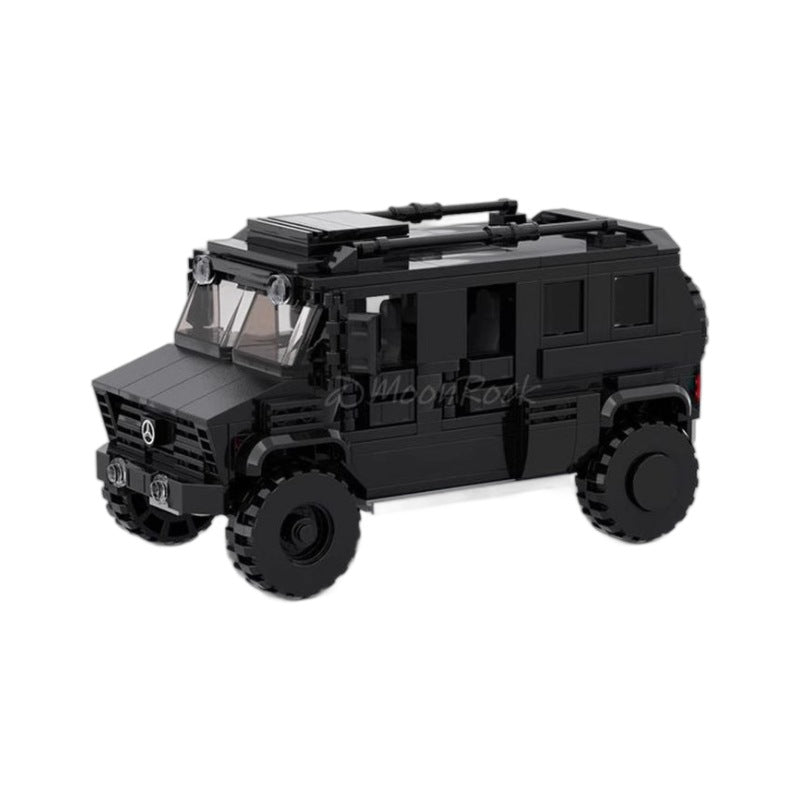 mercedes-benz unimog u5000 building set | moc-127299 - 2