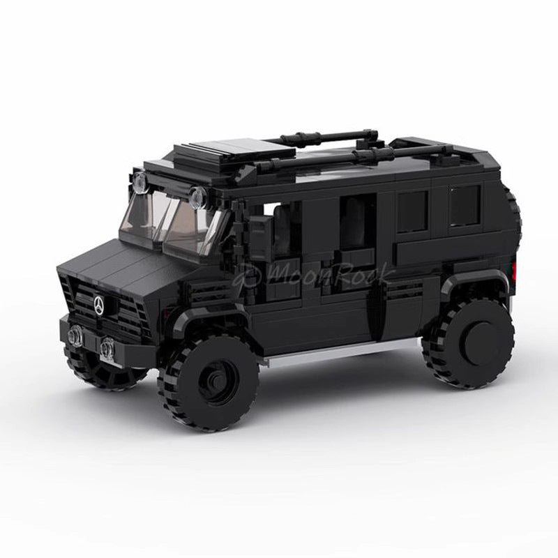mercedes-benz unimog u5000 building set | moc-127299 - 3