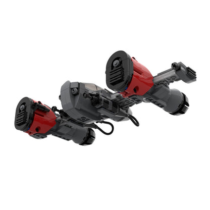 mercenary gunship building set | star wars | moc-52442 - 2