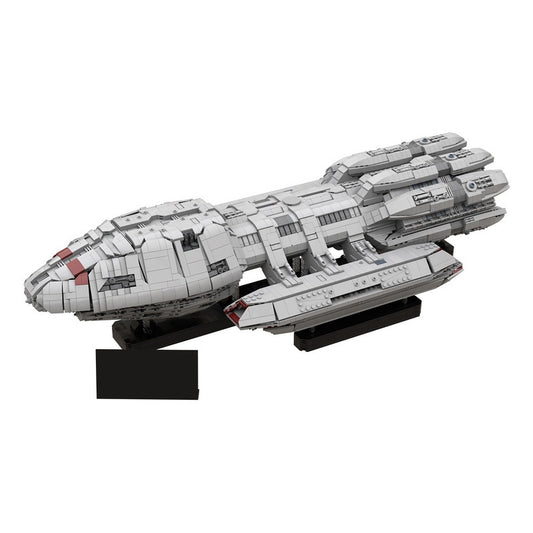Mercury-Class Space Battleship Building Kit | UCS Scale | LEGO-Compatible MOC - 4