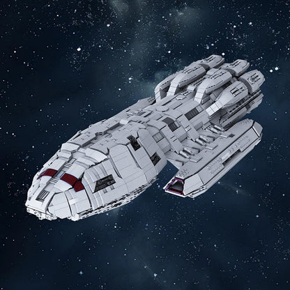 Mercury-Class Space Battleship MOC UCS Scale Building Kit - 5