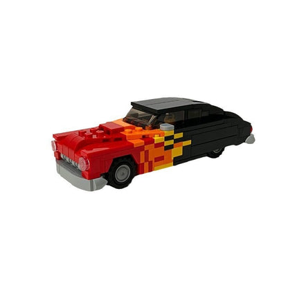 Mercury Lead Sled MOC Building Kit | 6-wide Vintage Custom Car Model - 1