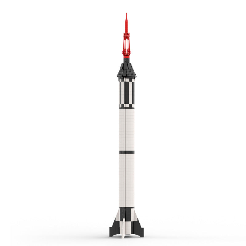 Mercury Redstone Launch Vehicle MOC Building Kit | LEGO-Compatible MOC - 1