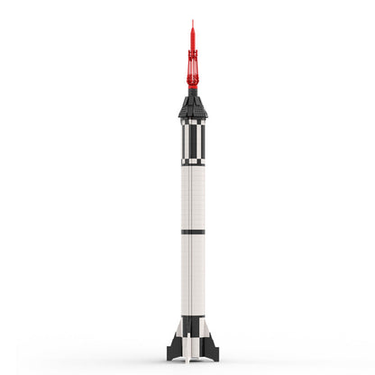 Mercury Redstone Launch Vehicle MOC Building Kit | LEGO-Compatible MOC - 1