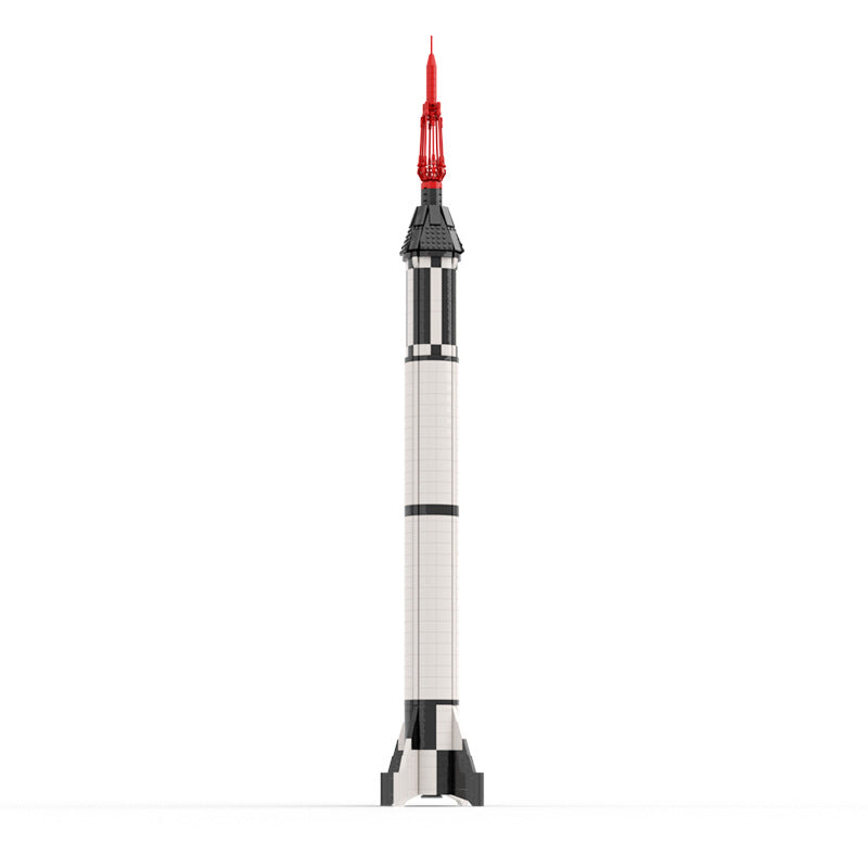 Mercury Redstone Launch Vehicle MOC Building Kit | LEGO-Compatible MOC - 2