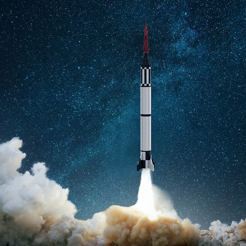 Mercury Redstone Launch Vehicle MOC Building Kit | LEGO-Compatible MOC - 7