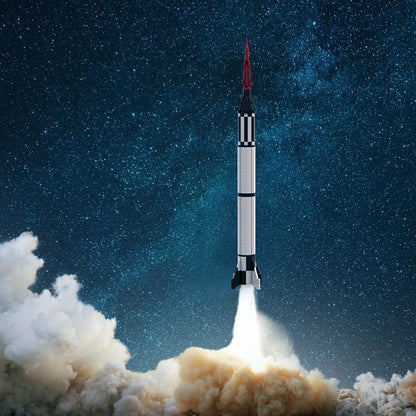 Mercury Redstone Launch Vehicle MOC Building Kit | LEGO-Compatible MOC - 7