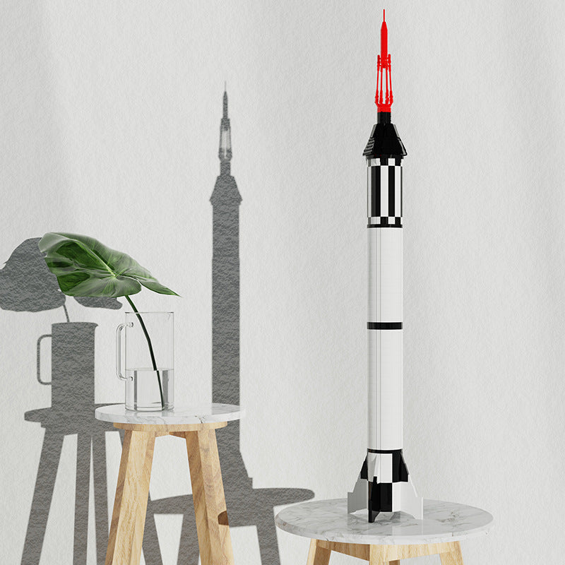 Mercury Redstone Launch Vehicle MOC Building Kit | LEGO-Compatible MOC - 8