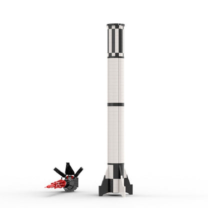 Mercury Redstone Launch Vehicle MOC Rocket Building Kit | NASA Rocket - 10