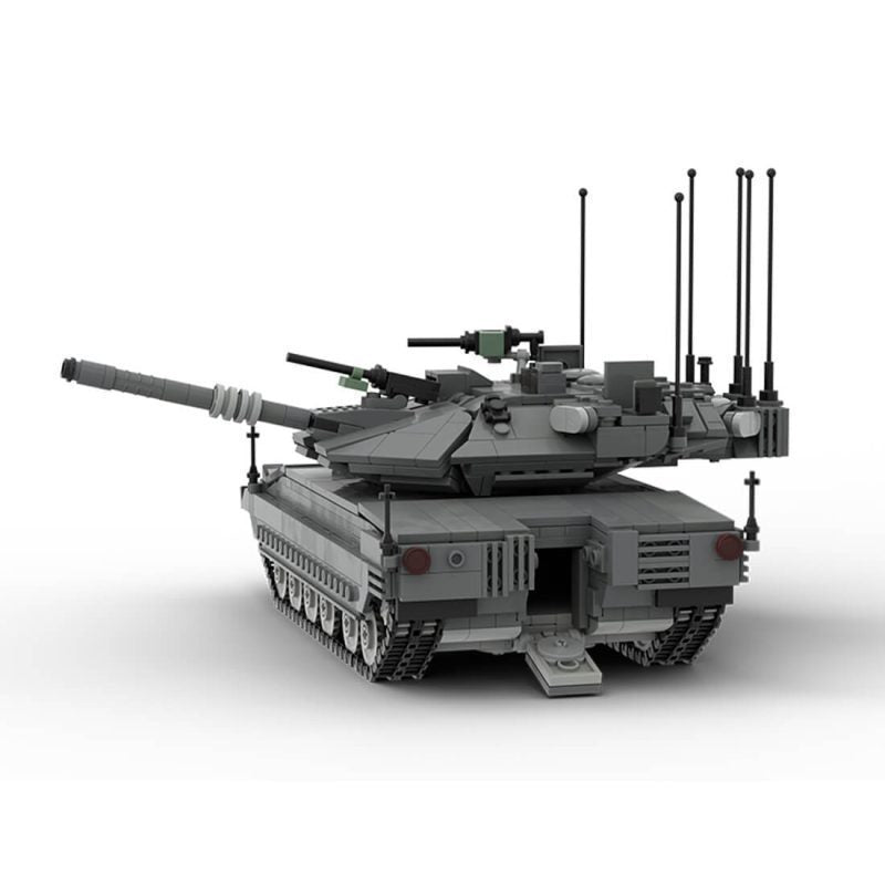 merkava mk.4m building set | main battle tank | 1:35 scale | moc-200277 - 2