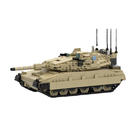 Merkava mk4 Building Kit | Main Battle Tanks | LEGO-Compatible MOC - 1