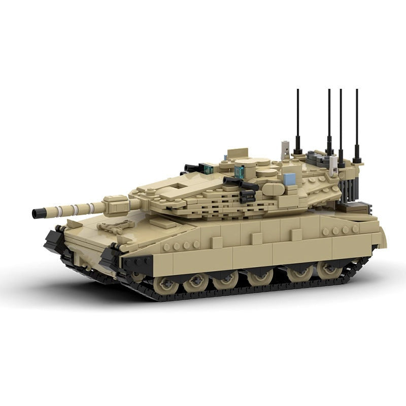 Merkava mk4 MOC Building Kit | Armored Military Model Set - 2