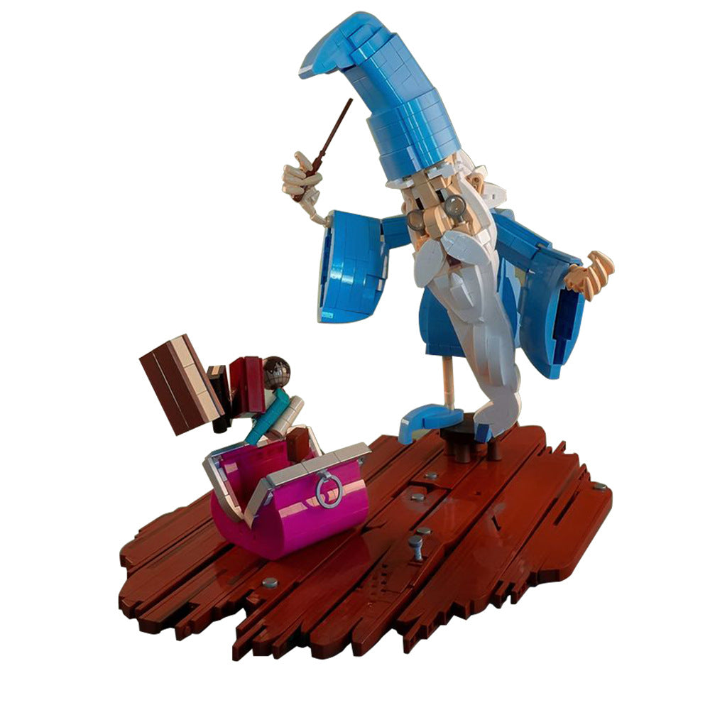Merlin Building Kit | Arthurian mythology | LEGO-Compatible MOC - 1