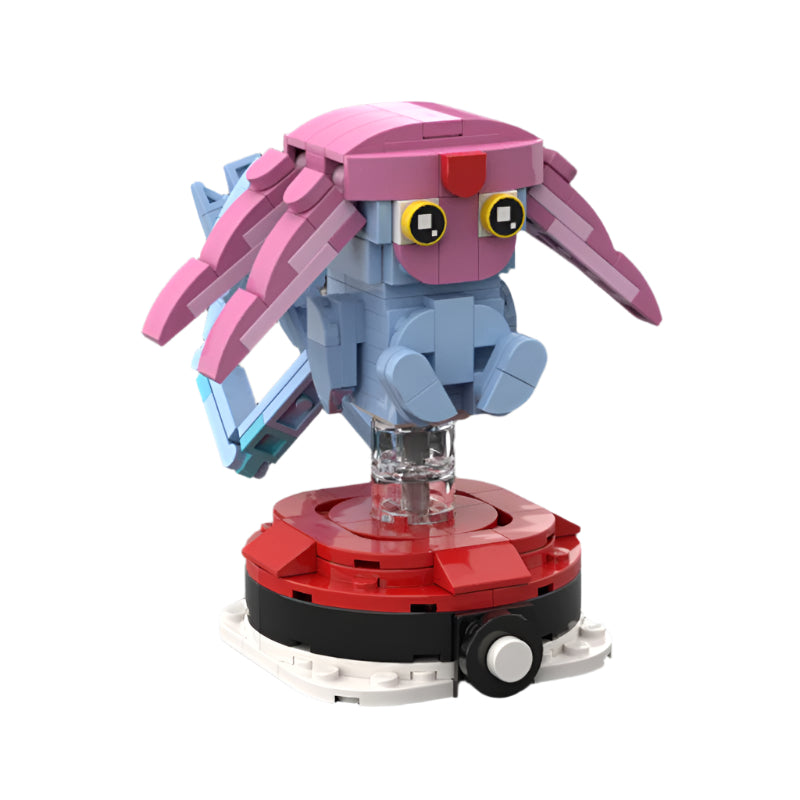 mesprit brickheadz building set | pokèmon | moc-112896 - 1