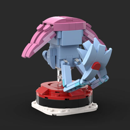 mesprit brickheadz building set | pokèmon | moc-112896 - 3