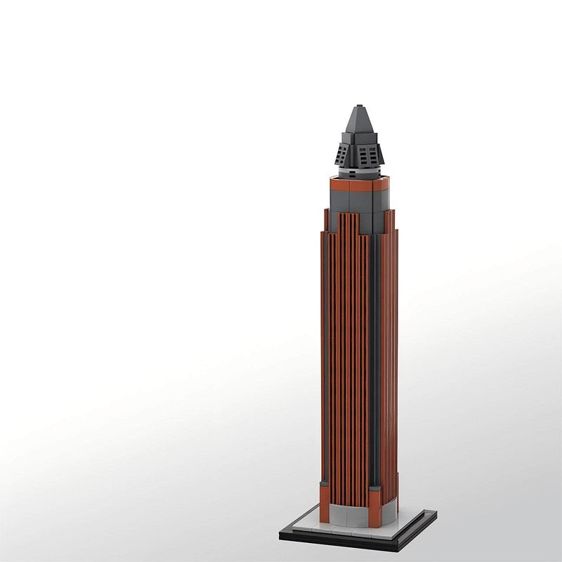Messeturm Frankfurt 1:800 Scale Building Kit | LEGO-Compatible MOC - 2