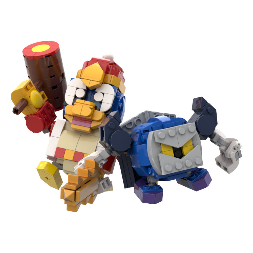 meta knight and king dedede building kit | kirby | moc-235268 - 5