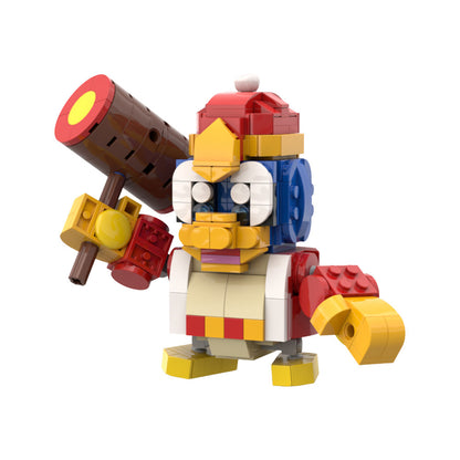 meta knight and king dedede building kit | kirby | moc-235268 - 6