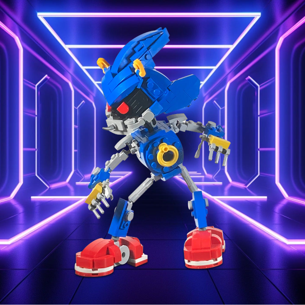 metal sonic building set | sonic the hedgehog | moc-220049 - 2