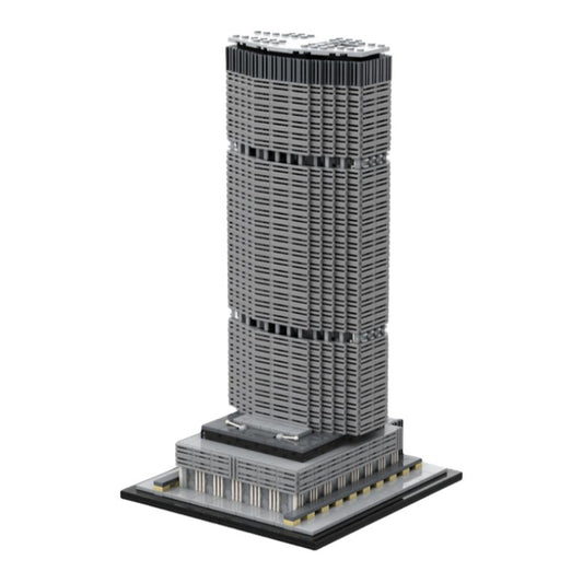 metlife building building set | 1:800 scale | moc-151260 - 1