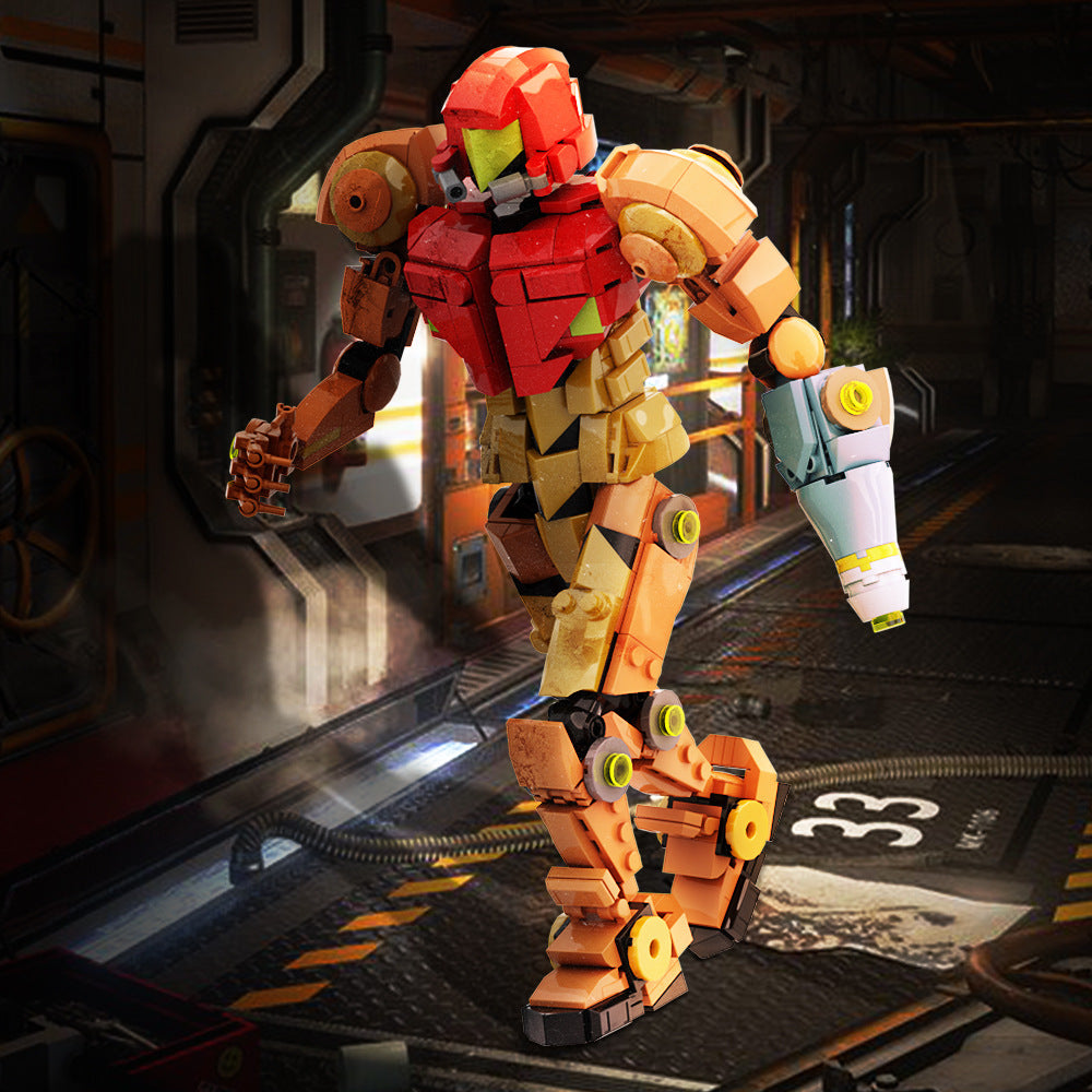 metroid dread building set - 425 pcs | gobricks - 1
