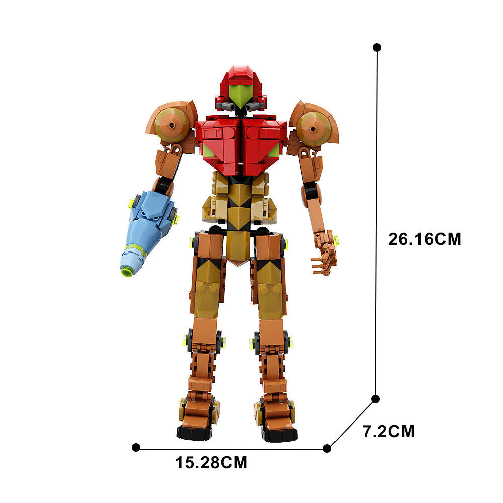 metroid dread building set - 425 pcs | gobricks - 6