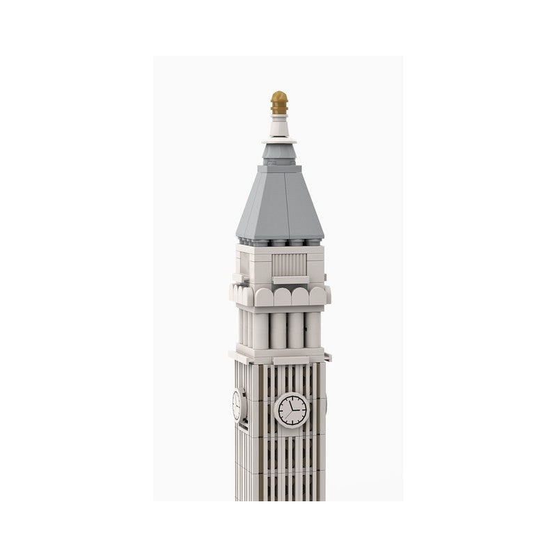 Metropolitan Life Tower MOC Building Kit | 1:800 Scale Architecture Model  - 3