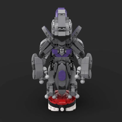 mewtwo armoured 1998 version brickheadz building set | pokemon | moc-116613 - 2