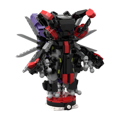 mewtwo armoured 2019 version brickheadz | pokemon | moc-116616 - 1