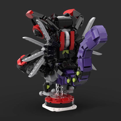 mewtwo armoured 2019 version brickheadz | pokemon | moc-116616 - 4